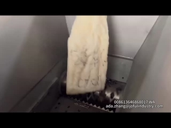 600 Modello Macchina di triturazione a singolo albero per il riciclaggio di plastica, pellicole, tessuti e rifiuti