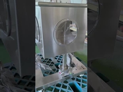 Lavorazione completata e pronta per la spedizione dell'alloggiamento del reattore medicale in lamiera di acciaio inossidabile 316