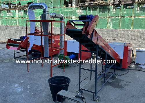 Ultime notizie aziendali su Macchina per la frantumazione di reti protettive in HDPE 1200F,macchina per il taglio di reti da pesca,precisione per reti