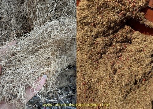 Ultime notizie aziendali su Pezzi di taglio di fibra di cocco, fibra finale utilizzata per fare mattoni di cocco, macchina di triturazione di fibra di cocco