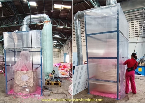 Ultime notizie aziendali su Thailandia Vecchi feedback dei clienti, Trituratore di monofilamenti di PP Filmi di plastica Strips Crusher Trituratore di sacchetti di PP