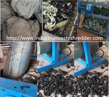 Un buon prezzo. Trinciatrice di plastica dura del grumo della singola asse, velocità regolare della trinciatrice di plastica del tubo dell'HDPE in linea