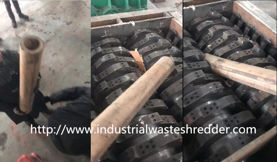 Un buon prezzo. Trinciatrice commerciale del cartone dei rifiuti solidi, macchina industriale dell'apparecchio per distruggere i documenti in linea