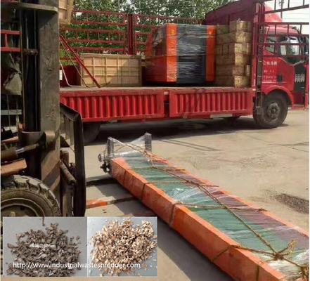 Un buon prezzo. Taglio ad alta velocità continuo della tagliuzzatrice del cartone dei rifiuti industriali in linea