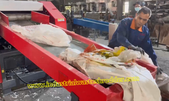 Un buon prezzo. PP sacchetti tessuti sacchetti trituratore sacchetti di polipropilene macinatrice grande capacità risparmio di energia elettrica in linea