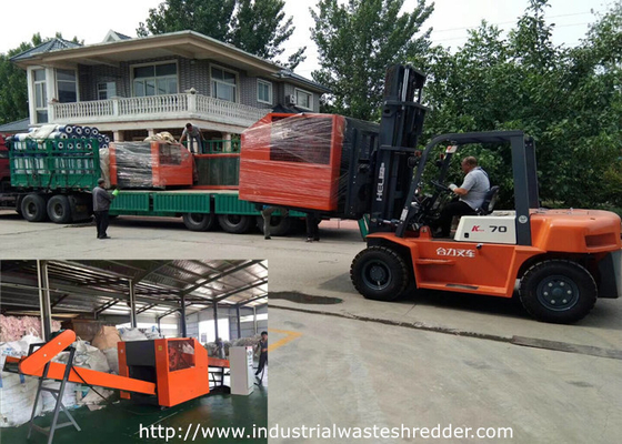 Un buon prezzo. Trinciatrice di rifiuti industriali assorbente di schiacciamento 1600mm di taglio del panno di Swob della spugna in linea