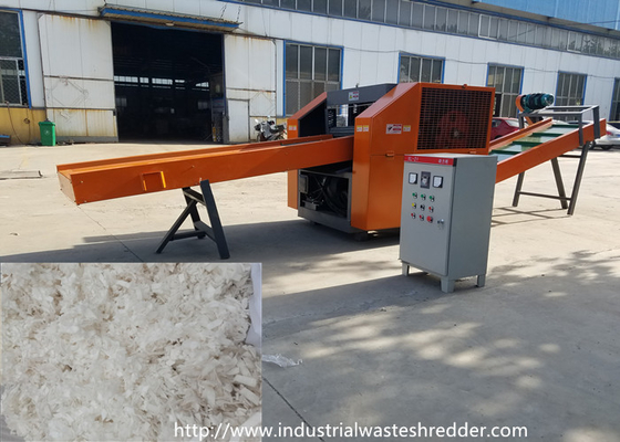 Un buon prezzo. Lama rotatoria non tessuta del frantoio del tessuto del tessuto della tagliatrice dello straccio con l'affilatrice in linea