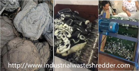 Un buon prezzo. Duro/densamente capacità personalizzabile di spinta idraulica della singola trinciatrice di plastica dell'asse in linea