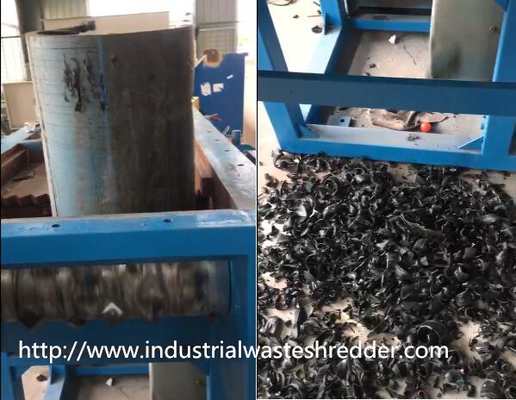 Un buon prezzo. Scarico su ordinazione economizzatore d'energia di buona durezza della trinciatrice della gomma dei rifiuti industriali in linea