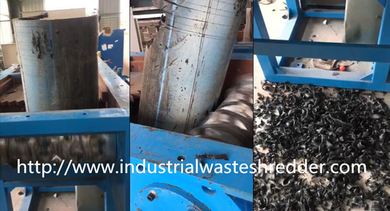 Un buon prezzo. Trinciatrice di plastica residua del tubo del residuo, trinciatrice vuota del tubo del PVC del contenitore in linea