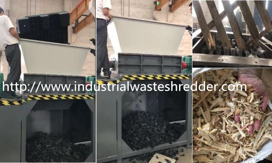 Un buon prezzo. Prestazione efficiente bassa di velocità di rotazione della doppia trinciatrice residua dell'asse della plastica alta in linea