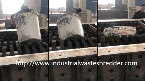 Un buon prezzo. Trinciatrice di plastica durevole del secchio, tagliuzzatrice automobile residua del barilotto della grande in linea