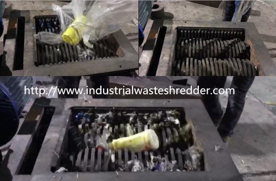 Un buon prezzo. Piccola trinciatrice di plastica a basso rumore, 300kg/trinciatrice della bottiglia bottiglia di acqua di ora in linea