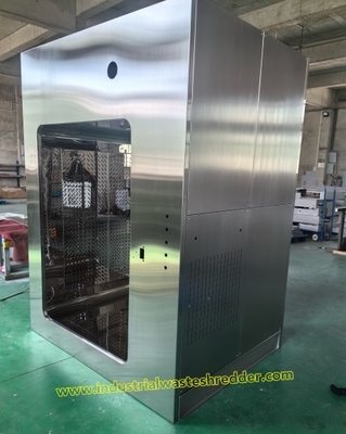 Un buon prezzo. OEM per produrre SUS316L attrezzature mediche Cabina di trasferimento conchiglia Taglio laser specchio laterale interno Finitura personalizzare armadio medico in acciaio inossidabile 316 in linea