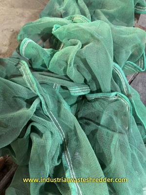 Tagliatore di reti da pesca Trituratore di maglie di nylon / PP Trituratore di maglie di maglie di maglie di maglie di maglie di maglia
