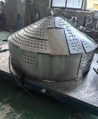 Un buon prezzo. 316L 304 Acciaio inossidabile Fabbricazione di lamiere di metallo Attrezzature per reattori medici Conchiglia Trasformazione su misura in linea