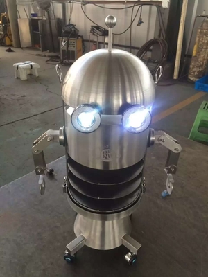 Un buon prezzo. 304 in acciaio inossidabile Pizza Planet Robot fatta su misura per trasportare la pizza dalla cucina al tavolo degli ospiti. in linea