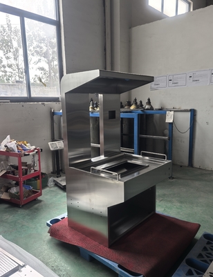 Fabbricazione di tubi in acciaio inossidabile Piattaforma operativa medica in acciaio inossidabile, attrezzature per lo screening di noci, lavorazione e fabbricazione di componenti a scala elettronica multi-testa di qualità alimentare