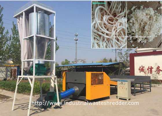 Un buon prezzo. Scarico appiccicoso viscoso della trinciatrice della fibra della tagliatrice della fibra non appiccicoso in linea