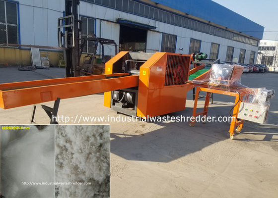 Un buon prezzo. Cotone di alluminio a basso rumore del silicato della tagliatrice dello straccio/trinciatrice generale dell'ago in linea