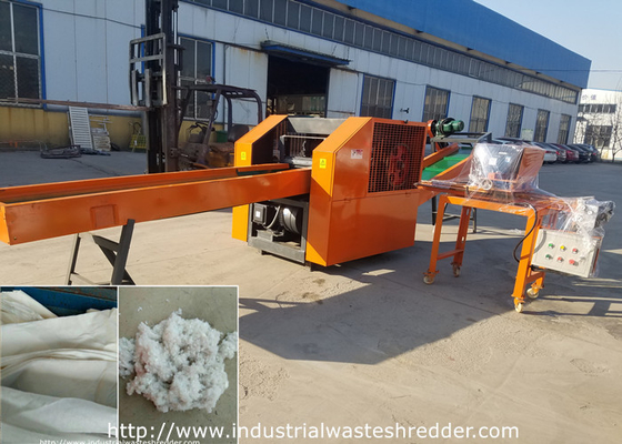 Un buon prezzo. Tagliatrice di tela dello straccio del lenzuolo della cassa difettosa del cuscino per tutti i materiali molli in linea