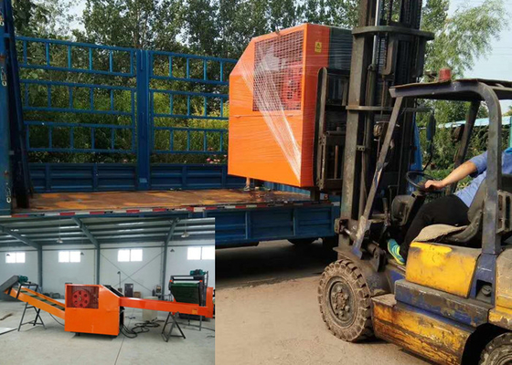 Un buon prezzo. Trinciatrice di rifiuti industriali del cartone 7.5kw del cartone in linea