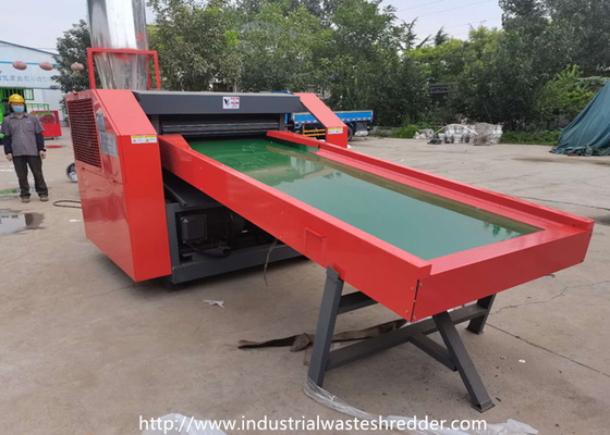 Un buon prezzo. Il silicato di alluminio ricopre la trinciatrice di rifiuti industriali della lama di 400mm 7.5kw in linea