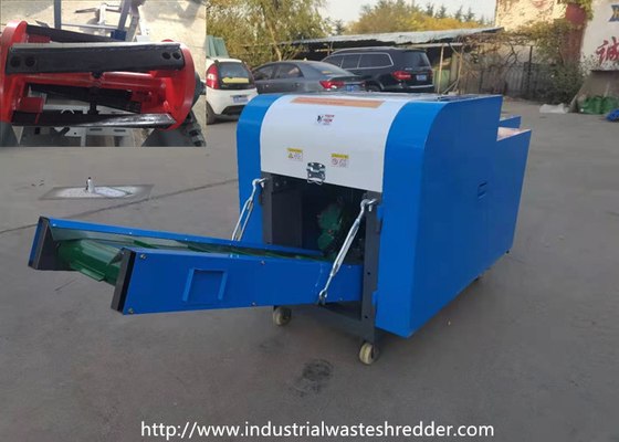 Un buon prezzo. Trinciatore di pellicole di plastica a scarico personalizzabile con lame torcibili rotanti e lame durevoli in linea